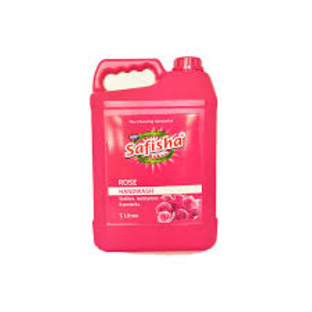 SAFISHA HAND WASH ROSE 5LT